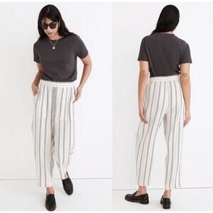Madewell Lightspun Cotton Pull On Balloon Pants Women’s Medium‎ Beachy 80s Vtg